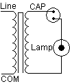 Basic CWI Ballast Schematic Drawing